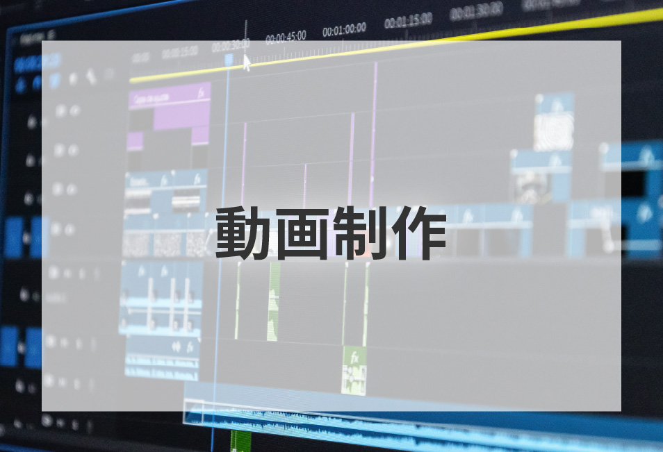 動画制作の支援イメージ